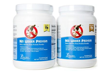 No Udder Protein Powder Review - dairy-free, vegan in Vanilla or Chocolate