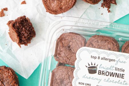 Julia's Table Brownies Reviews & Info - Vegan, gluten-free, dairy-free, egg-free, nut-free, and soy-free!