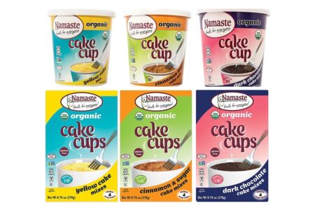 Namaste Organic Cake Cups Reviews and Information - Top Allergen-Free, Gluten-Free, Vegan, Certified Organic Cake Cups and Mug Mixes in three classic varieties